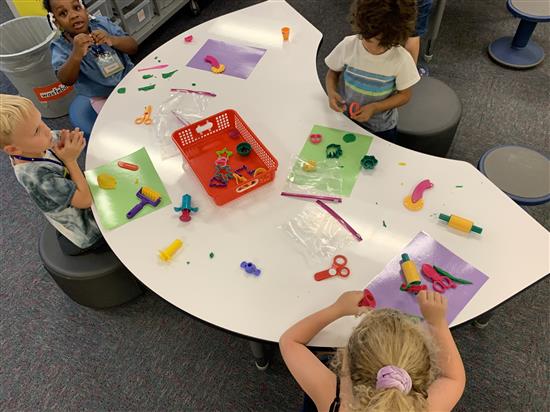 Students visit new classroom